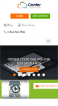 Mobile Screenshot of clorder.com