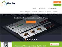 Tablet Screenshot of clorder.com